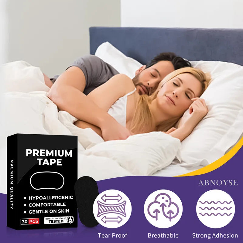Sleeping Mouth Tape 30/60Pcs Anti Snoring Gentle Sleep Strip