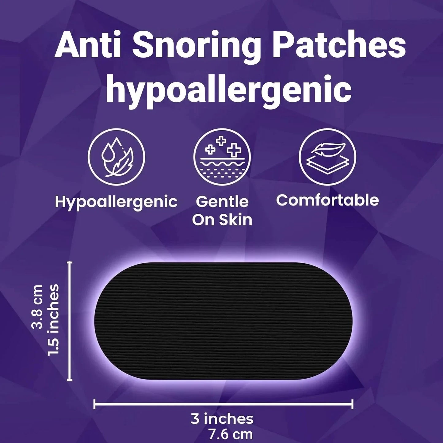 Sleeping Mouth Tape 30/60Pcs Anti Snoring Gentle Sleep Strip