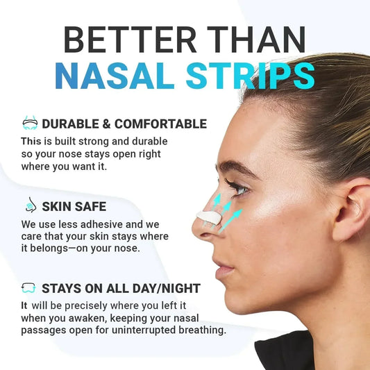DreamFlow Magnetic Nasal Kit 15/30 Days/Box Magnetic Nose Strips For Better Sleeping