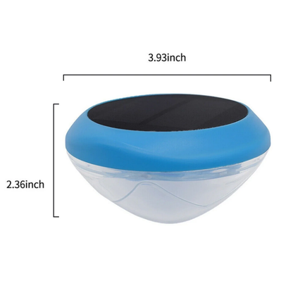 Solar LED RGB Light Outdoor Garden Pond Swimming Pool Floating Waterproof Lamp